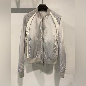 Dior x Air Jordan Satin Bomber Jacket Size Large